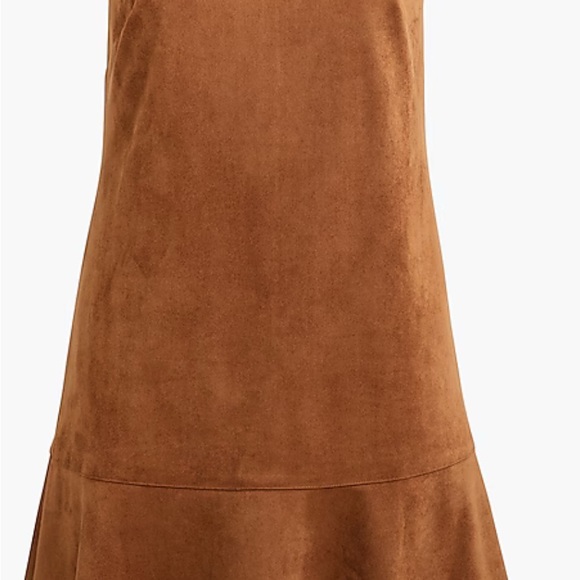 NWT's faux sueded drop waste J Crew Dress - Picture 2 of 4